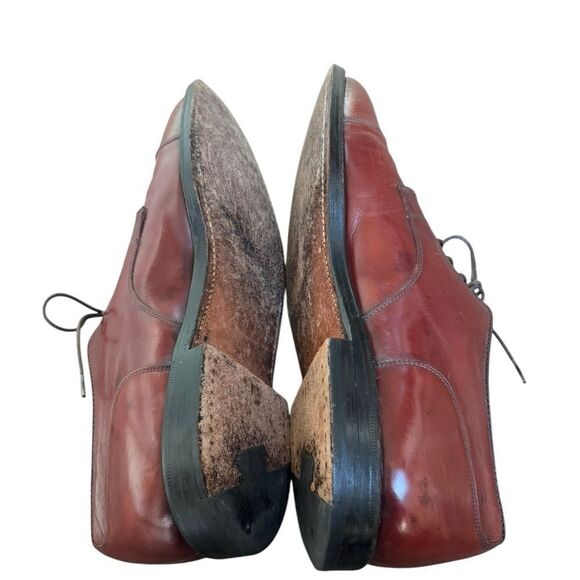 Alden 2488 STRAIGHT TIP BLUCHER OXFORD Walnut Brown Calfskin 12 AC - Picture 5 of 11